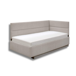 Viengulė lova iš komplekto Nota smėlio spalvos