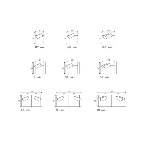 MODULINĖ SOFA "LAZY" - Image 7